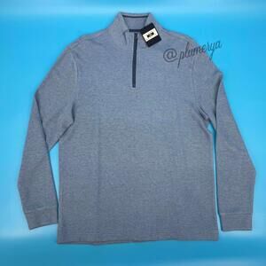 Joseph Abboud Quarter Zip Men's Cotton Sweatshirt Modern Fit Size M NWT